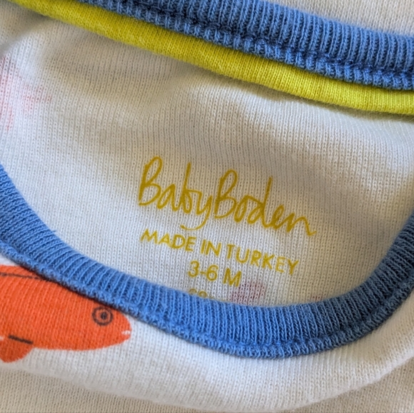 New without tags Baby Boden Bodysuits Animal Prints and Stripes - Picture 2 of 4